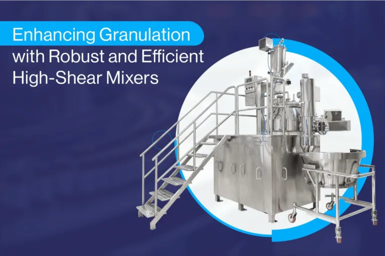 Enhancing Granulation with Robust and Efficient High Shear Mixers