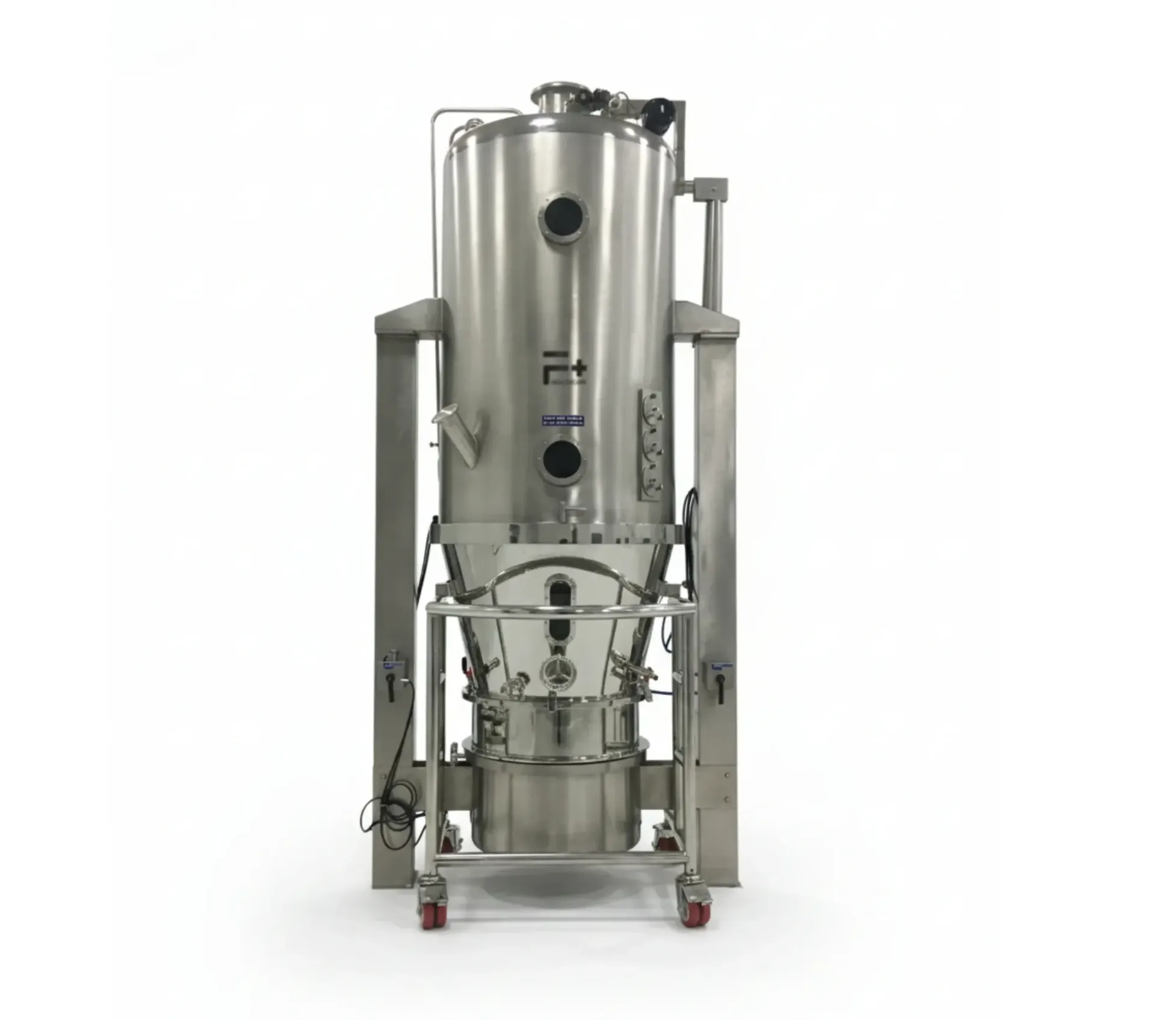 fluid bed coater machine pharmaceutical wurster coating india